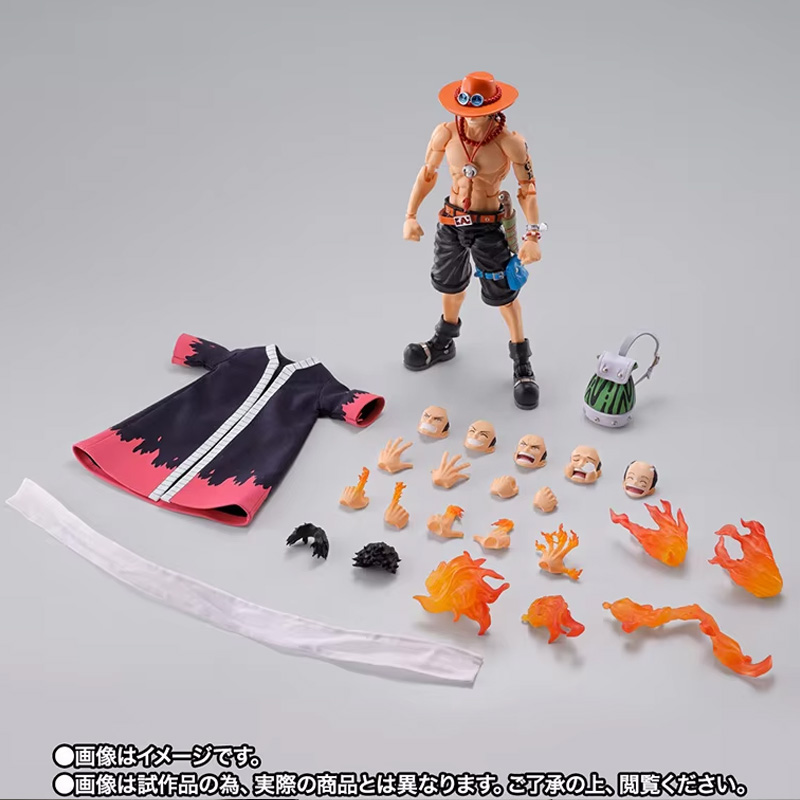 Model Kit One Piece Bandai - 18CM Portgas D Ace Anime One