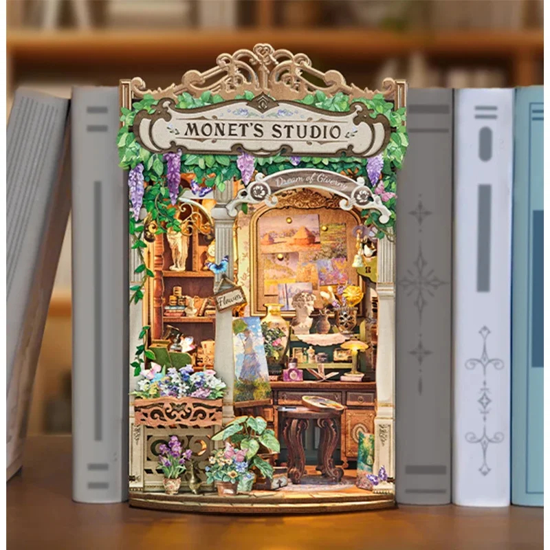 Wooden Monet's Studio Book Noo - đánh giá và giá Model Kit Studio