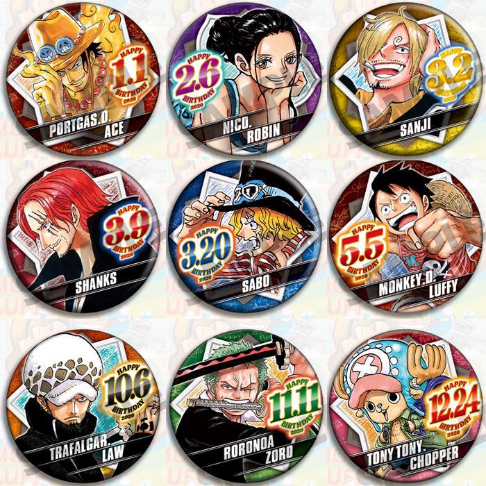 One Piece Anime Badge Set Offi - đánh giá và giá Model Kit One Piece Bandai