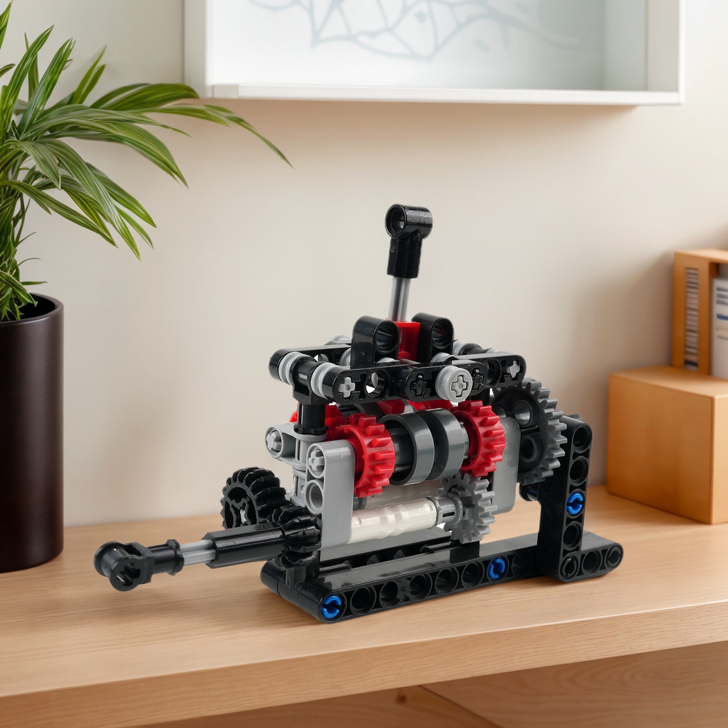 4-Speed Manual Gearbox Buildin - đánh giá và giá Model Kit Chemistry