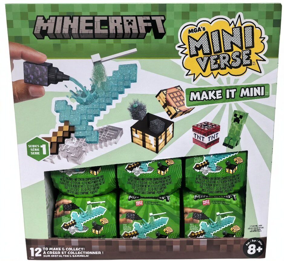 MGA Miniverse Minecraft Make I - đánh giá và giá Model Kit Hobby