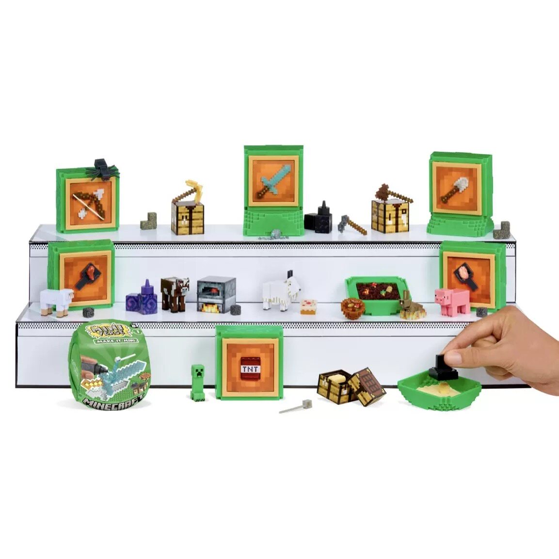 MGA Miniverse Minecraft Make I - đánh giá và giá Model Kit Hobby