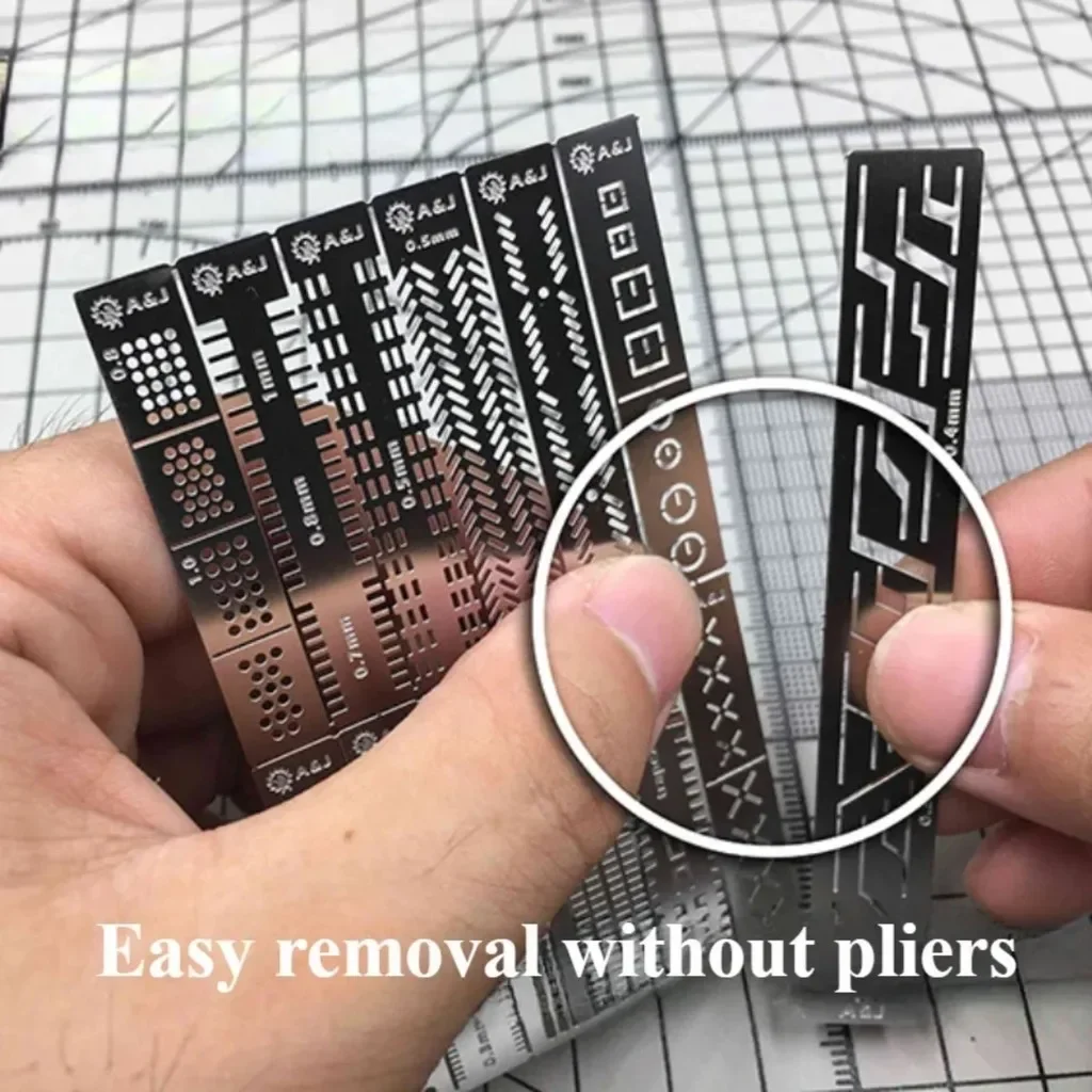 13 In 1 Carving Ruler Drill Ho - đánh giá và giá Model Kit Perfect Grade