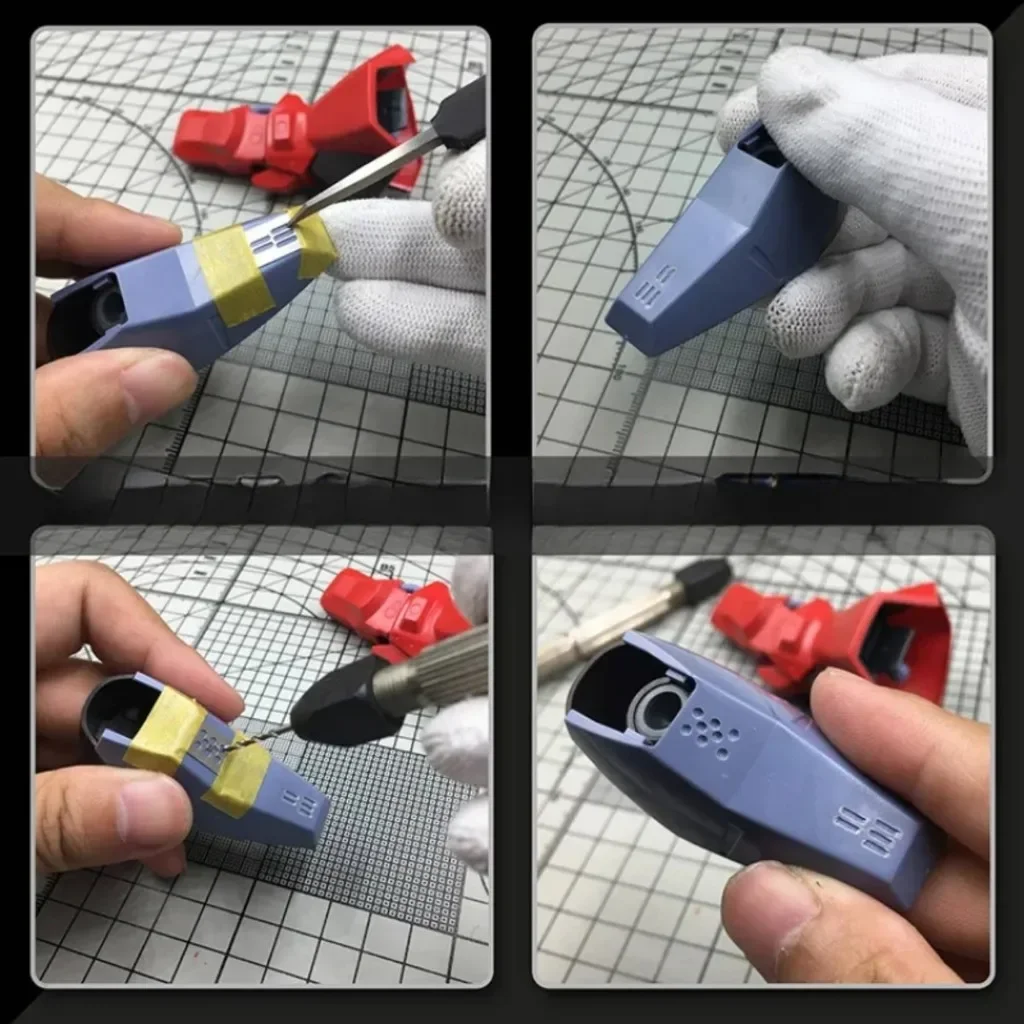 13 In 1 Carving Ruler Drill Ho - đánh giá và giá Model Kit Perfect Grade
