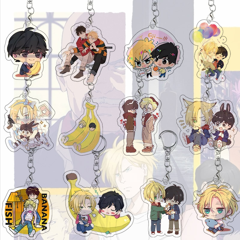 Banana Fish Acrylic Keychain A - đánh giá và giá Model Kit Lynx