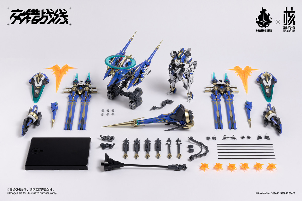 In Stock Nuclear Craft X Howli - đánh giá và giá Model Kit Fenrir