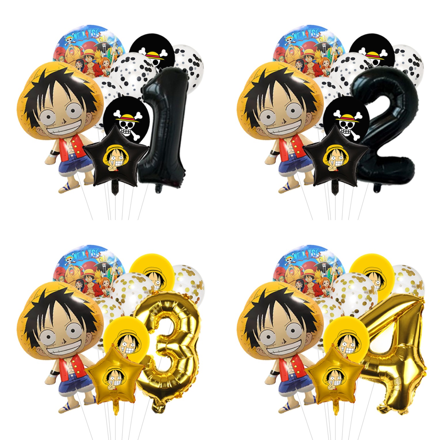 One Piece Birthday Balloon Kit - đánh giá và giá Model Kit One Piece Bandai