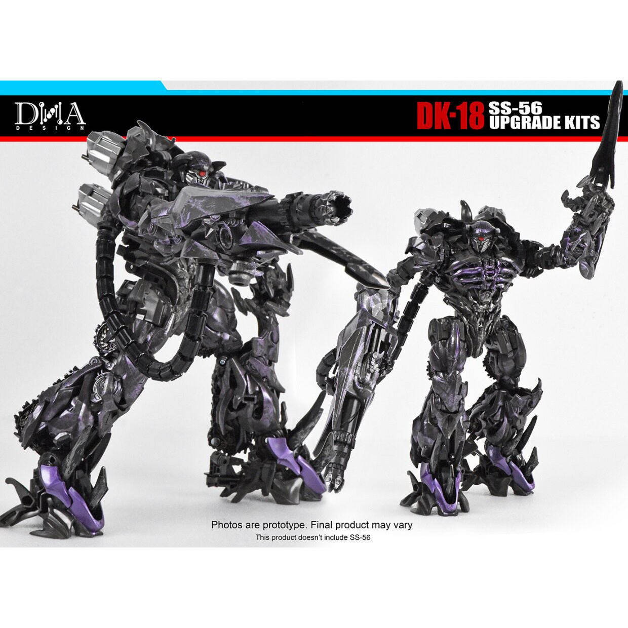 DNA Design DK-18 Exclusive Upg - đánh giá và giá Model Kit Studio