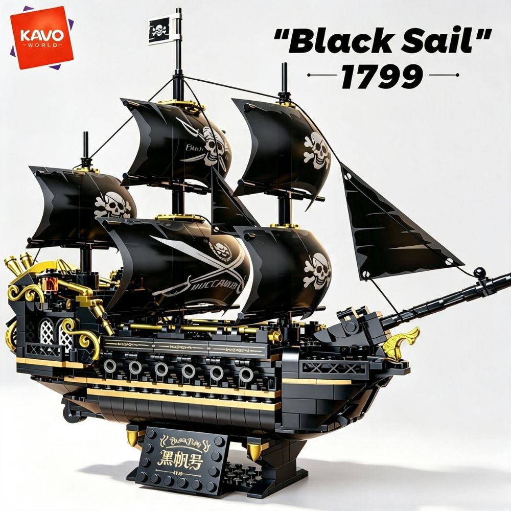 KAVOWORLD 801pcs 1799 Classic  - đánh giá và giá Model Kit Chemistry