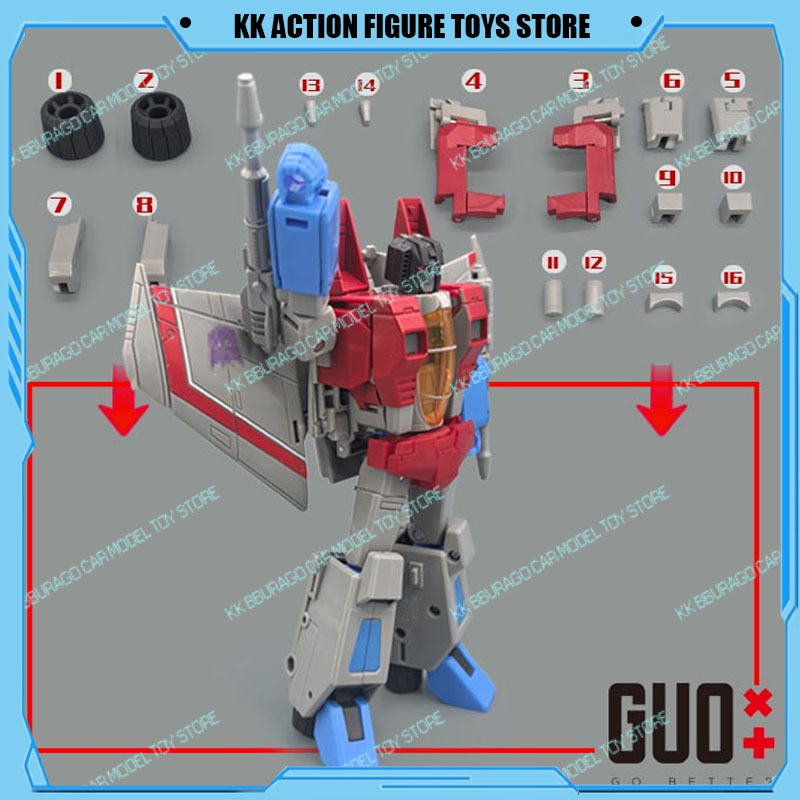 GUO Studio Transformation SS86 - đánh giá và giá Model Kit Studio