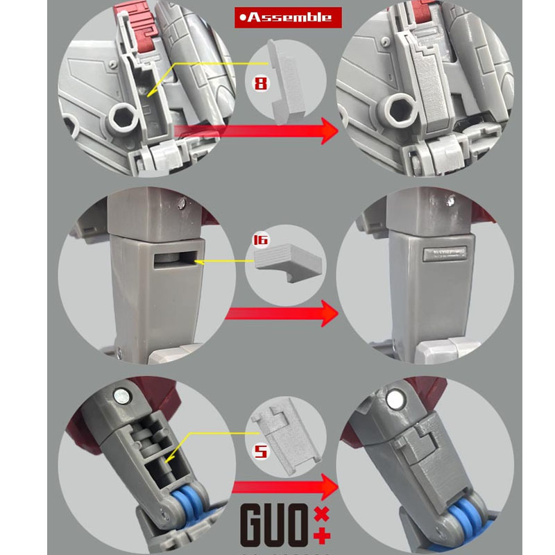 GUO Studio Transformation SS86 - đánh giá và giá Model Kit Studio