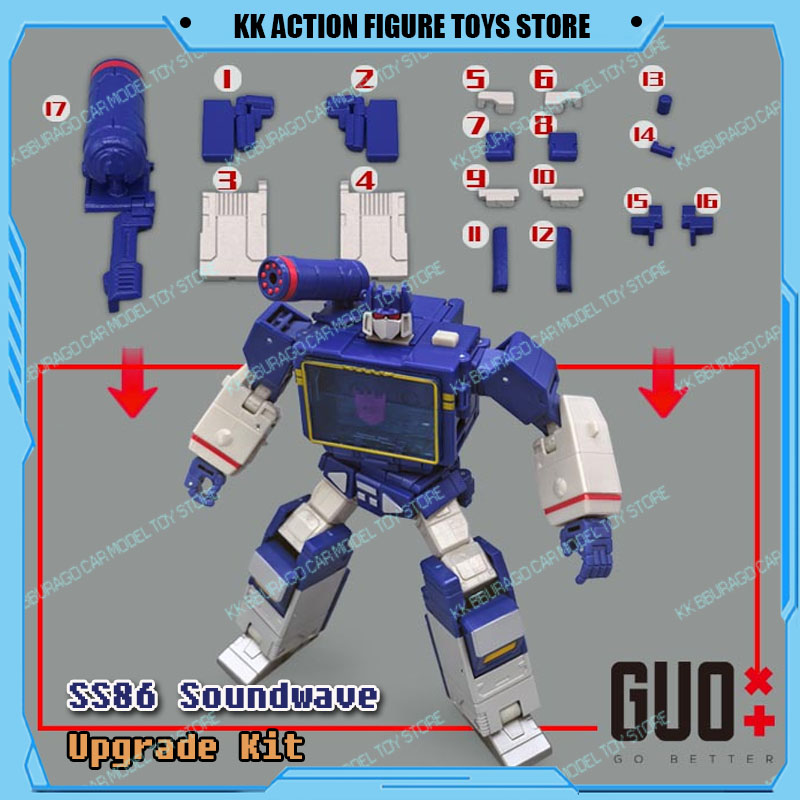 GUO Studio Transformation SS86 - đánh giá và giá Model Kit Studio