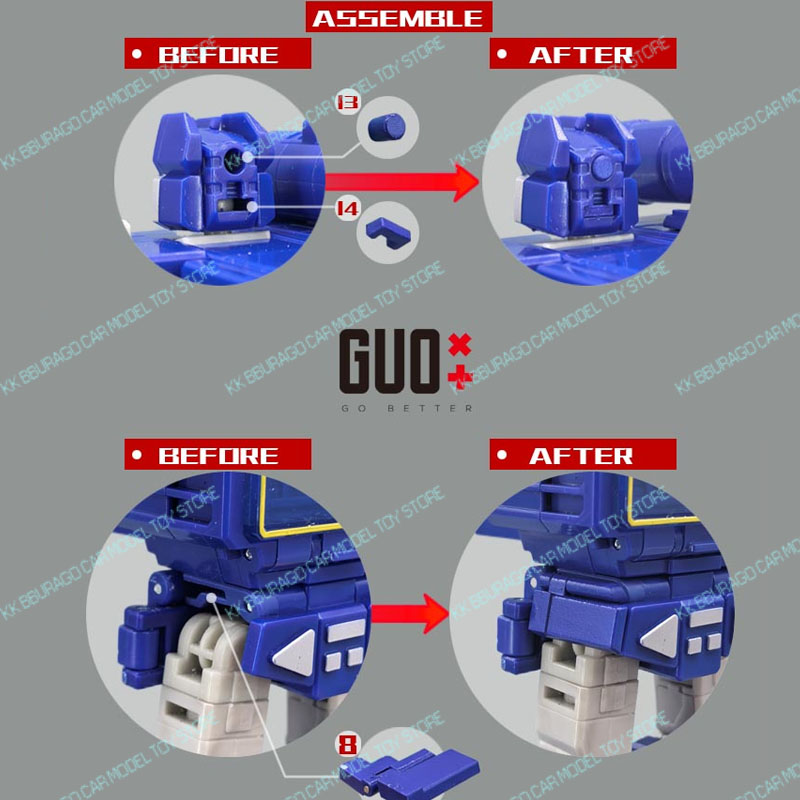 GUO Studio Transformation SS86 - đánh giá và giá Model Kit Studio