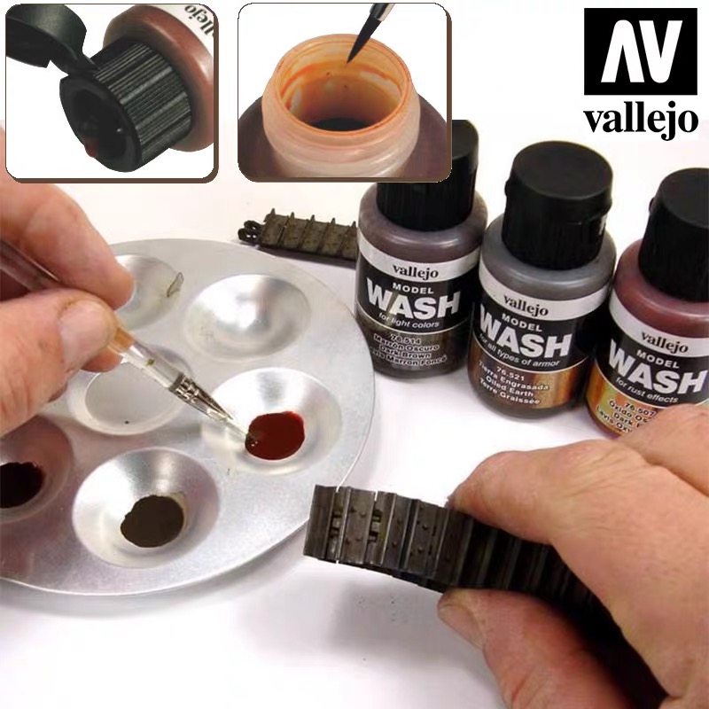 Vallejo 35ml Model Wash Weathe - đánh giá và giá Tamiya Model Paint Set
