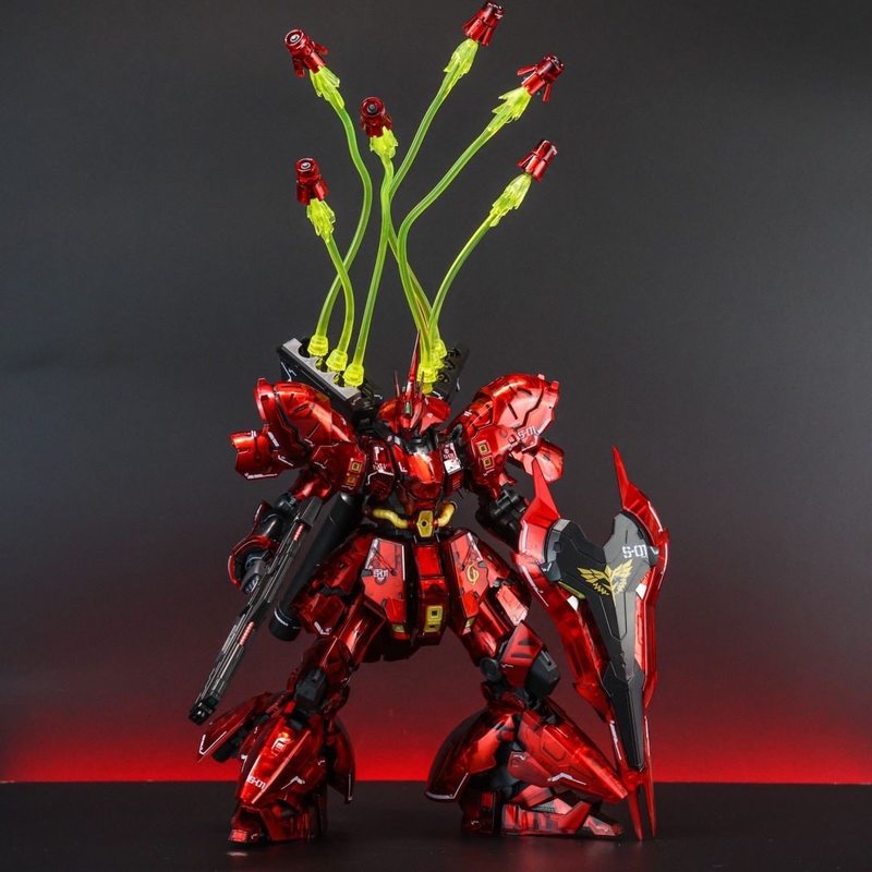 STAR RG 1/144 Sazabi Electropl - đánh giá và giá Model Kit Fenrir