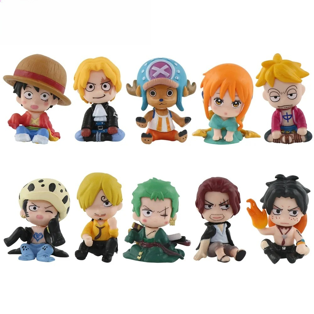 HOT NEW One Piece Figures Set  - đánh giá và giá Model Kit One Piece Bandai