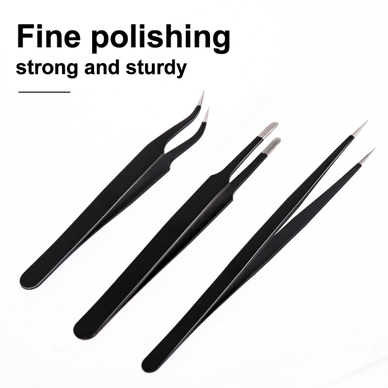 Deli 3PCS Tweezers Set Upgrade - đánh giá và giá Model Kit Nipper