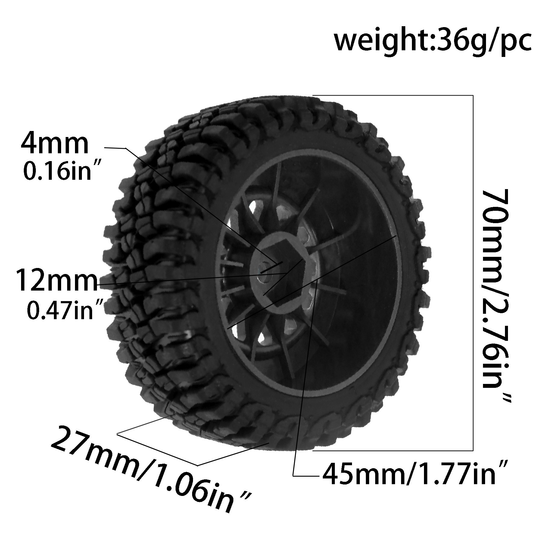 Racing Truck Tires Rubber Tyre - đánh giá và giá Tamiya Model Rc Car